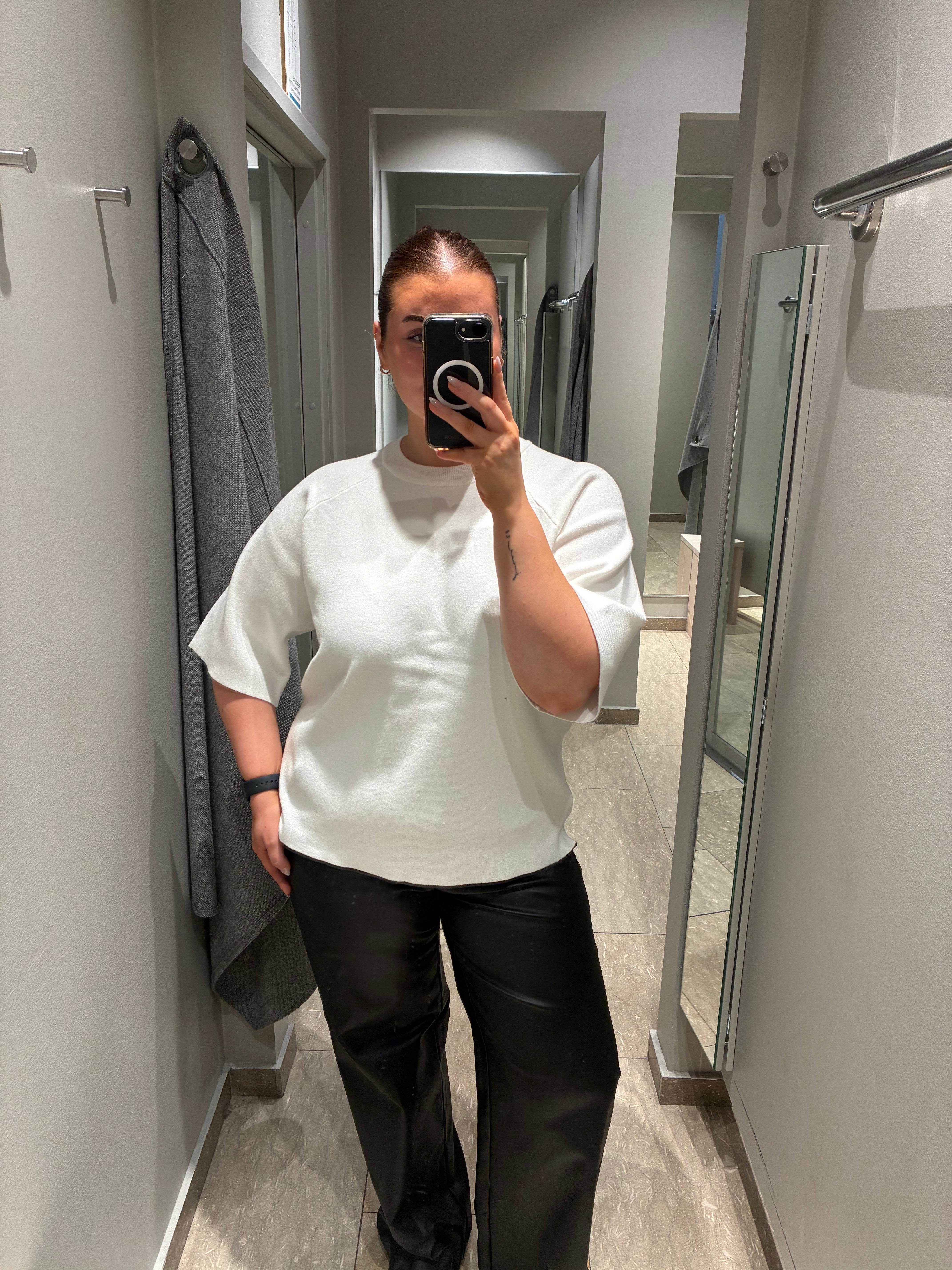 OBJREYNARD Pullover - Cloud Dancer